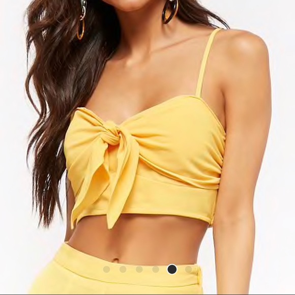 Two Piece Jumpsuit Yellow - Picture 4 of 8